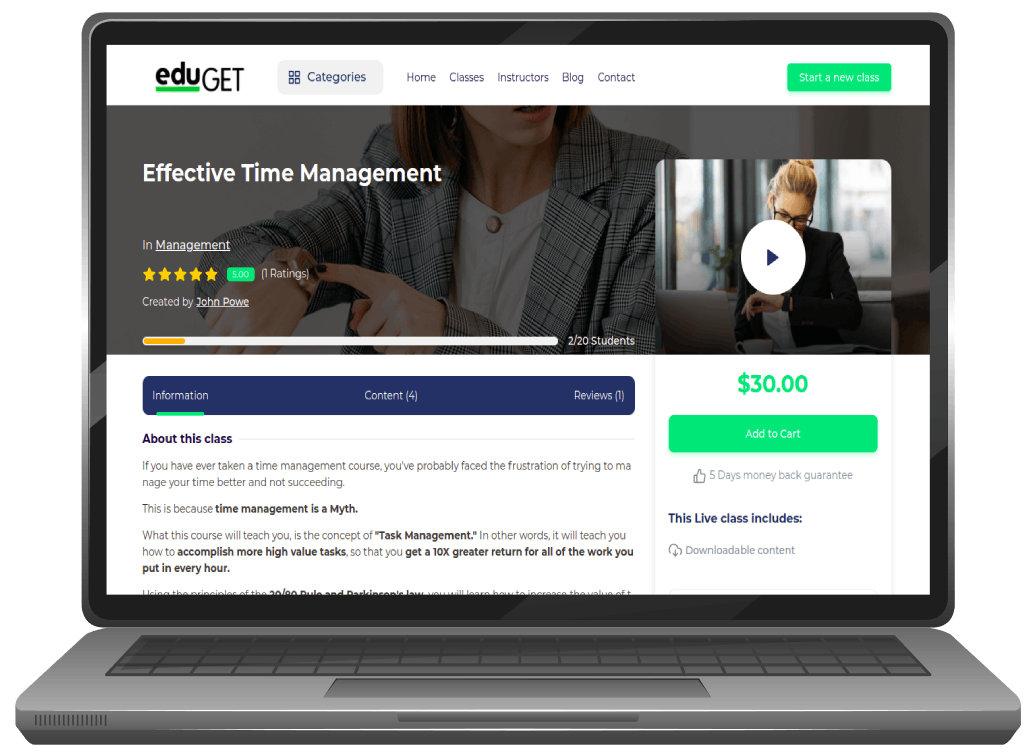 Eduget Learning Management System